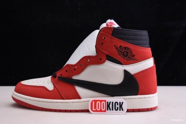 Cheap TBK - JORDAN TRAVIS SCOTT RETRO 100(RED) X AIR HIGH 1 CD4487 OG 0704